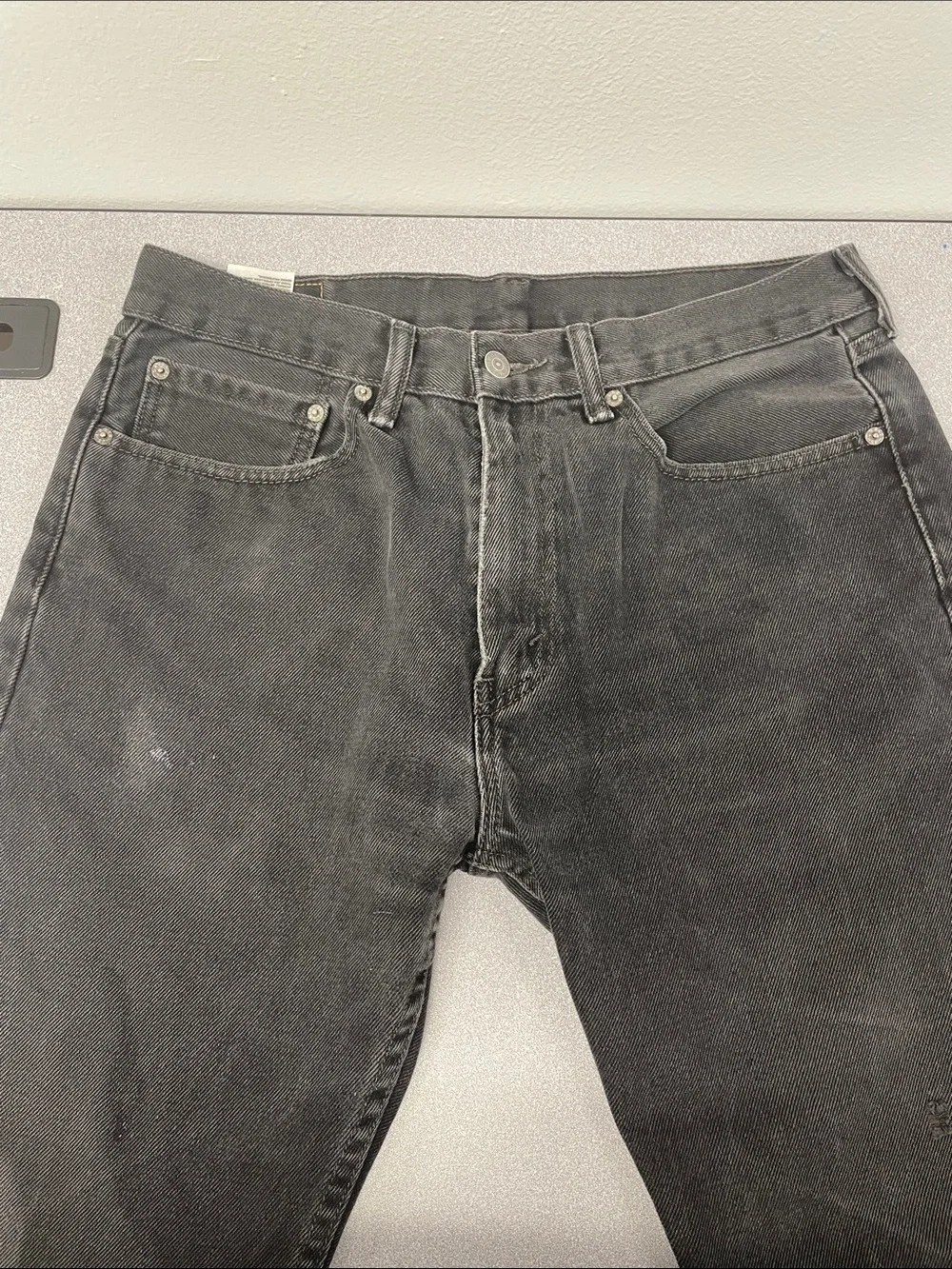 Levi's 505?Straight Men's Jeans in Faded Black 34x24